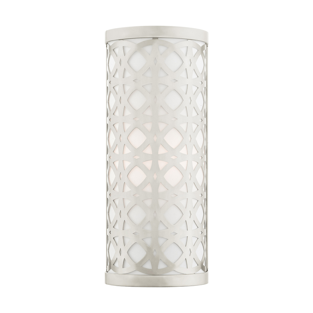 1 Lt Brushed Nickel ADA Single Sconce