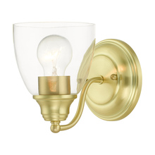 Livex Lighting 15131-12 - 1 Lt Satin Brass Vanity Sconce