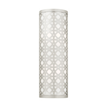 Livex Lighting 49879-91 - 2 Lt Brushed Nickel ADA Sconce