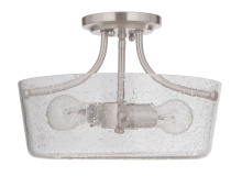 Craftmade 50252-BNK - 2 Light Semiflush