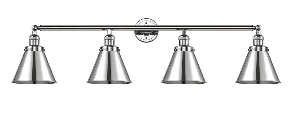 Appalachian - 4 Light - 44 inch - Polished Chrome - Adjustable Bath Vanity Light