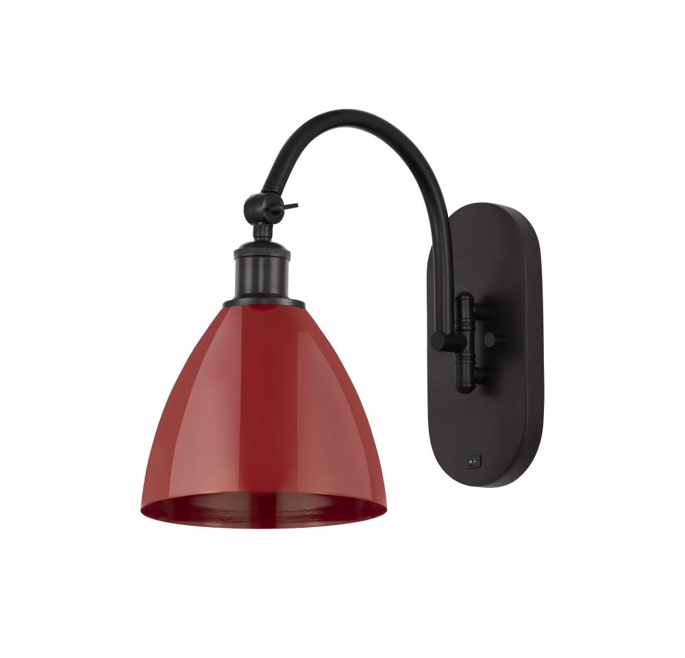 Plymouth - 1 Light - 8 inch - Oil Rubbed Bronze - Adjustable Swing Arm