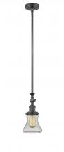 Innovations Lighting 206-OB-G194 - Bellmont - 1 Light - 6 inch - Oil Rubbed Bronze - Stem Hung - Adjustable Mini Pendant