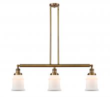 Innovations Lighting 213-BB-G181 - Canton - 3 Light - 39 inch - Brushed Brass - Stem Hung - Adjustable Island Light