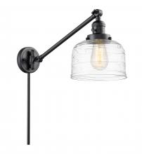 Innovations Lighting 237-BK-G713 - Bell - 1 Light - 8 inch - Matte Black -Adjustable Swing Arm