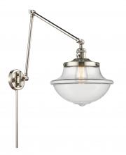 Innovations Lighting 238-PN-G542 - Oxford - 1 Light - 12 inch - Polished Nickel -Adjustable Swing Arm