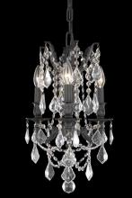 Elegant 9203D13DB-GT/RC - Rosalia Hang D13"H18"L3 DB GT/RC